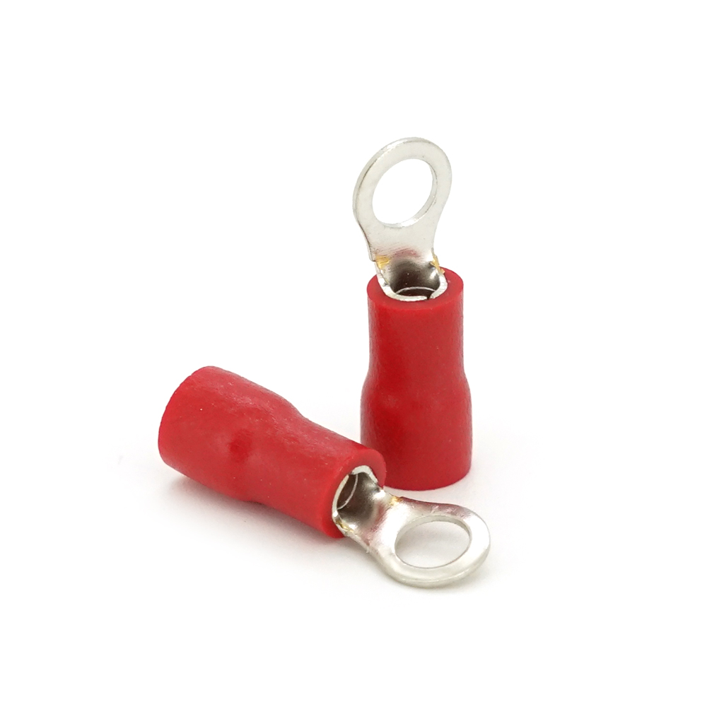 Клема кільцева "О" RV1,25-3,7 ізольована 0,5-1,5 мм² латунь 19А 100 шт. (YUT_V11622)