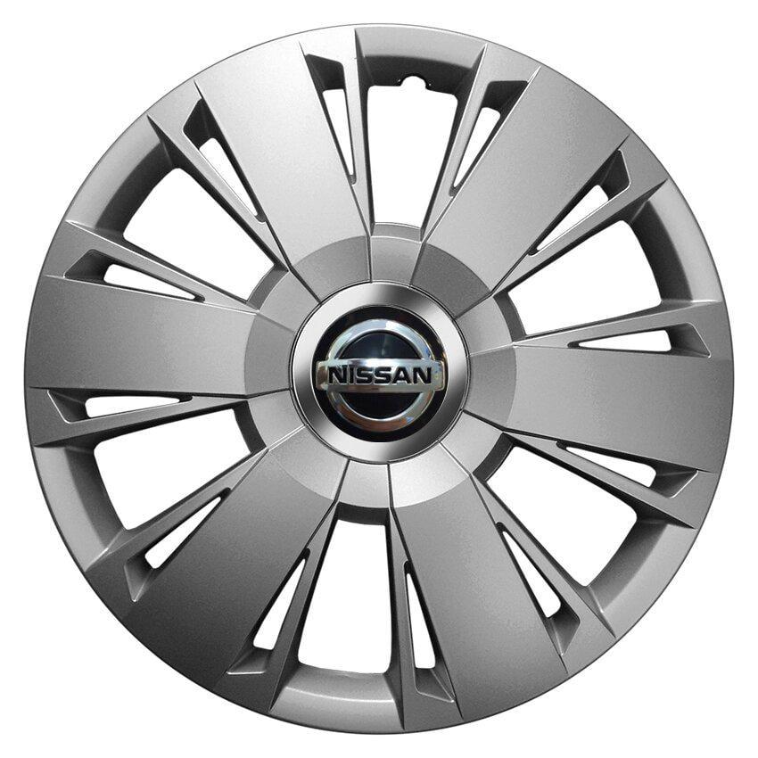 Комплект ковпаків JAWOPLAST Sportivo R16 для Nissan 4 шт. Chrome (28435228)