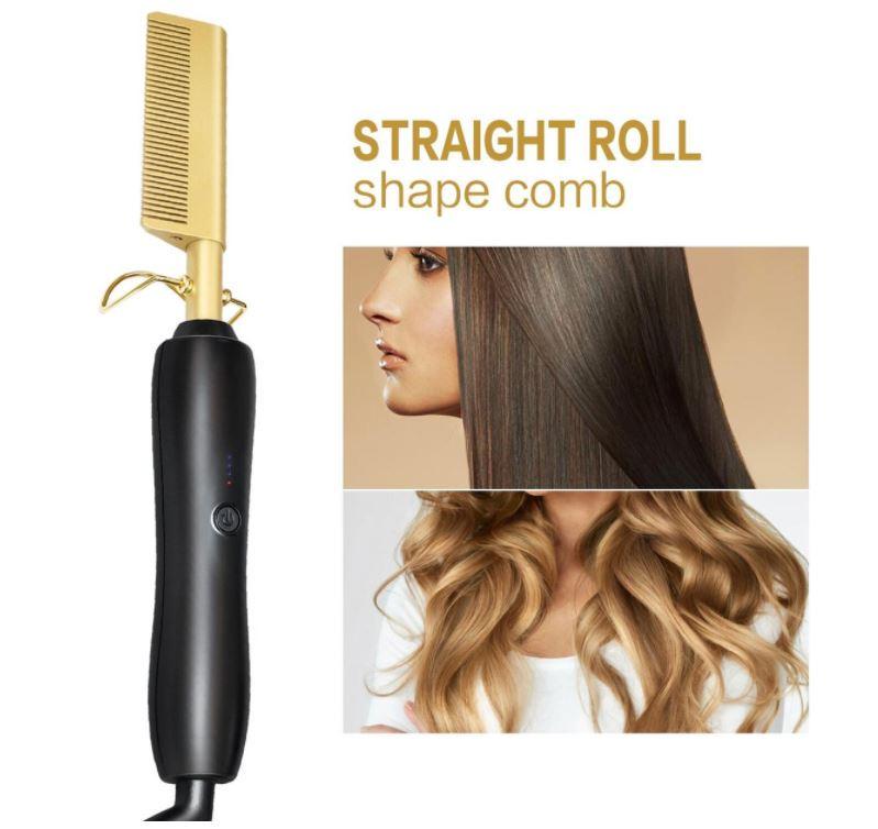 Гребінець-випрямляч для волосся High Heat Brush 7951 40 Вт Чорний (4db513d6) - фото 2 Гребінець-випрямляч для волосся High Heat Brush 7951 40 Вт Чорний (4db513d6) - фото 2