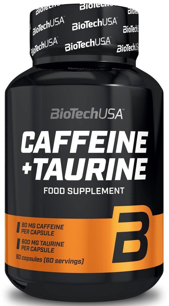 Енергетик BioTeсh Caffeine + Taurine 60 капсул