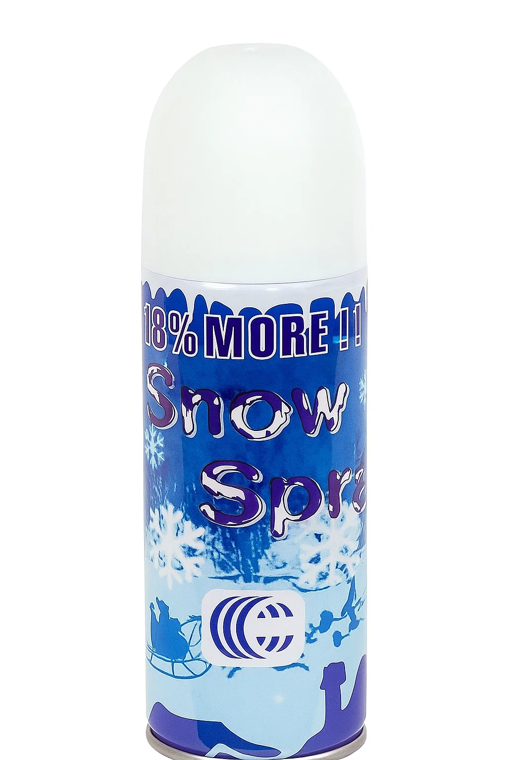 Искусственный снег-спрей для декорирования окон/елок и интерьера 300 мл (29239254)