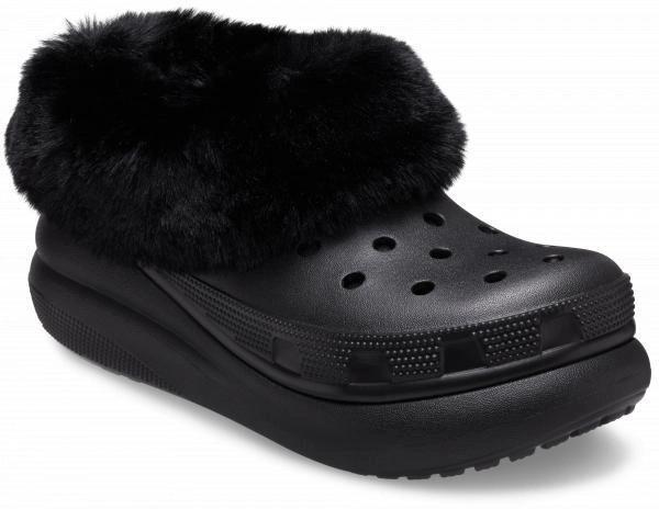 Сабо зимние Crocs Furever Crush р. W10/EUR 40-41 Black. - фото 2