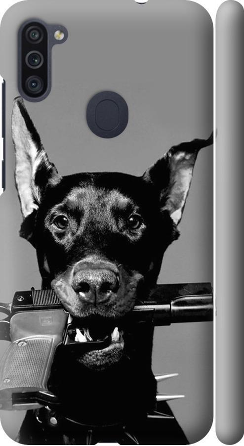 Чехол на Samsung Galaxy A11 A115F Доберман (2745m-2012-42517)