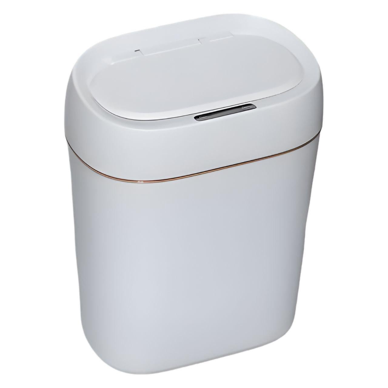 Ведро для мусора сенсорное 0233/МК с автоматическим открытием Type-C IPX5 Белый (32157369)