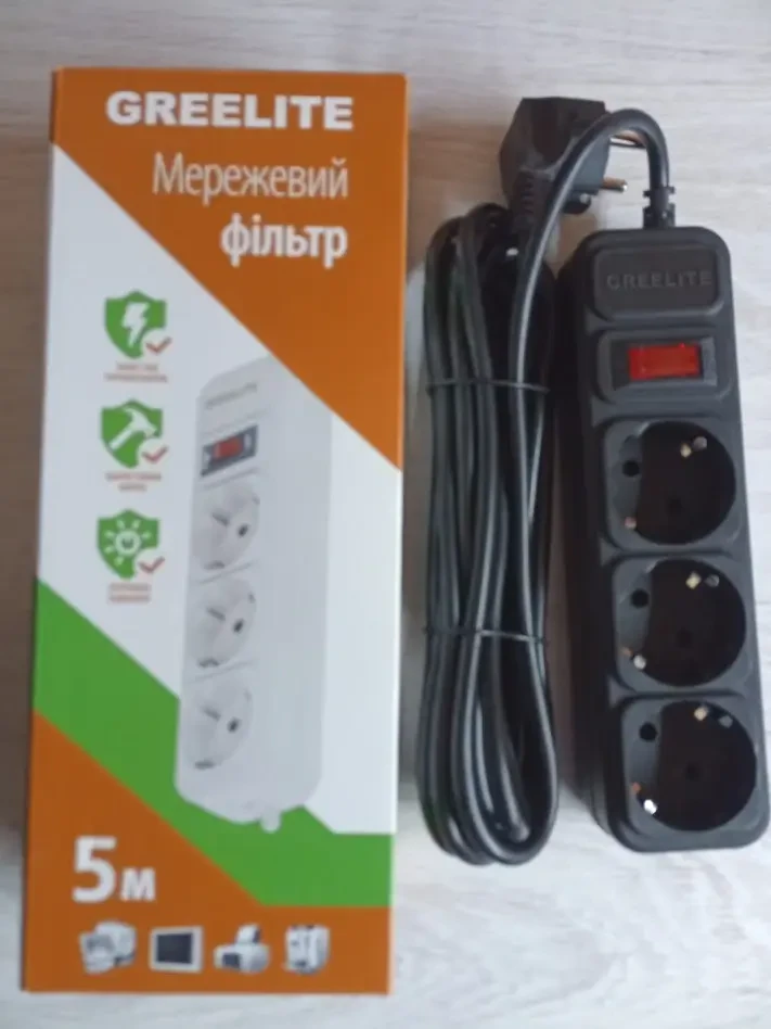 Подовжувач GREELITE SP3 30 розеток 1,8 м (4795) - фото 2 Подовжувач GREELITE SP3 30 розеток 1,8 м (4795) - фото 2