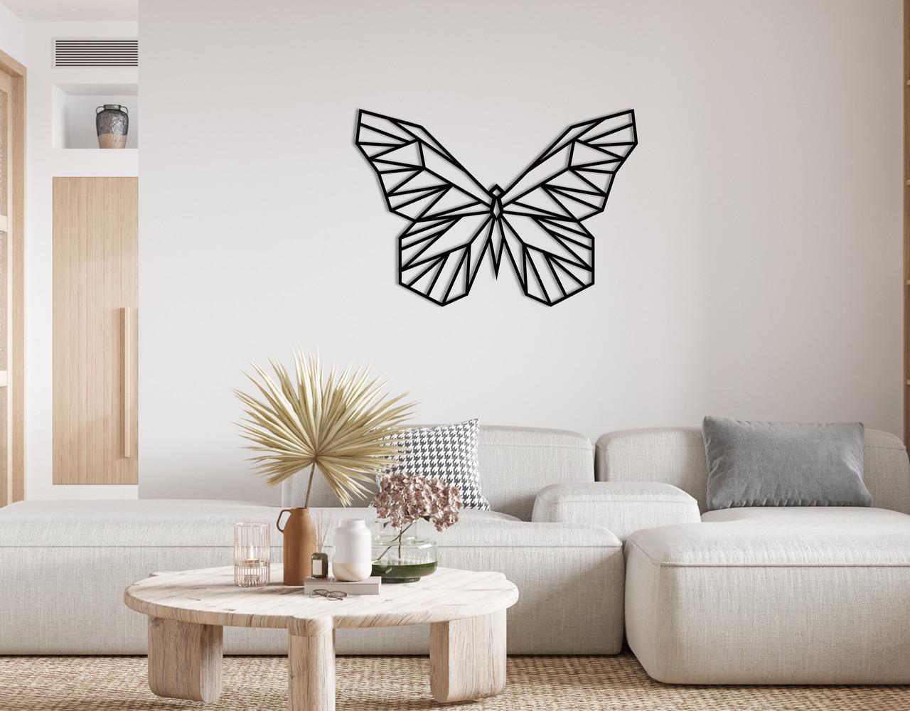 Декоративное панно на стену Upwood Decor Butterfly2 35х50 см Black (1541647118)