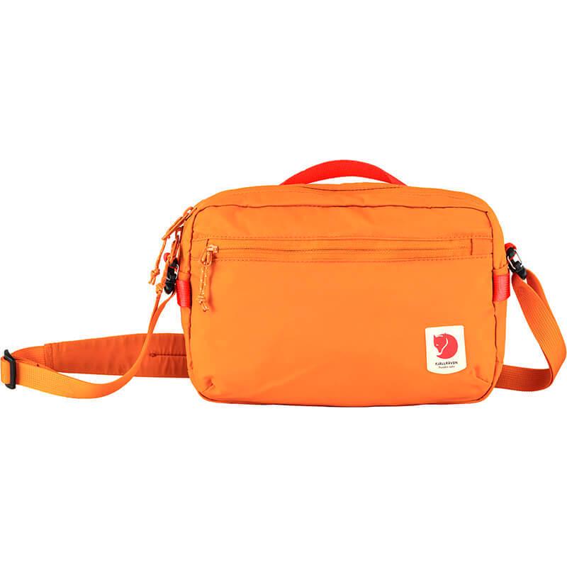 Женская сумка наплечная Fjallraven High Coast Crossbody 3 л Sunset Orange (23227.207)
