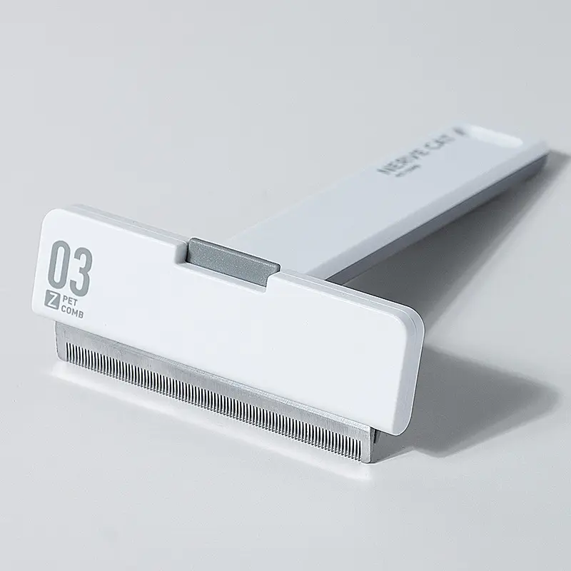 Фурминатор для кошек и собак Nerve Cat с кнопкой очистки L (2090546686) - фото 7