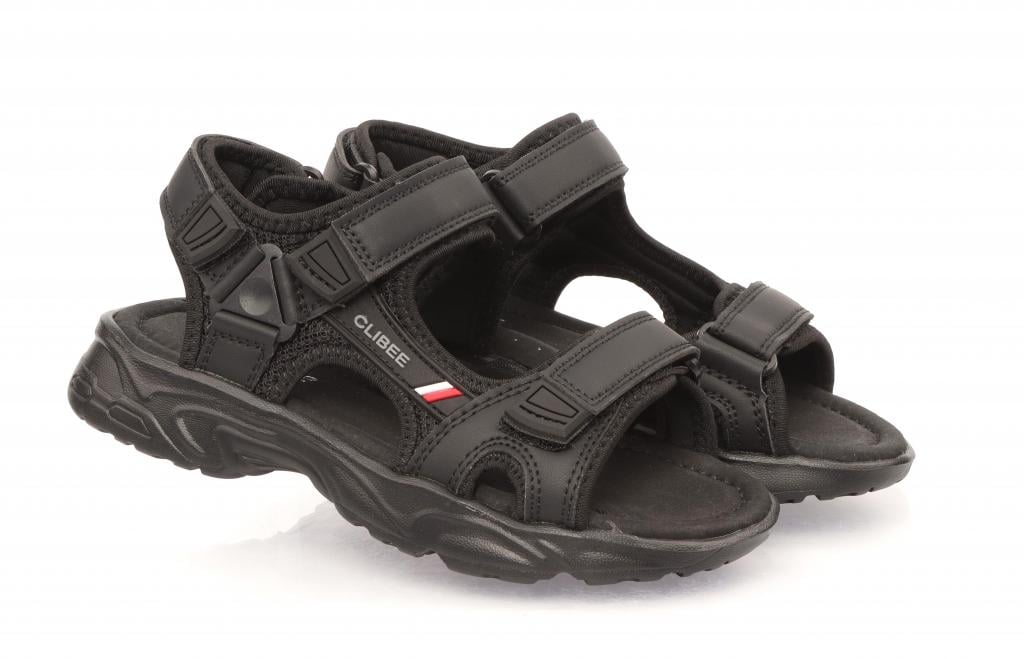 Cандали для мальчиков 378 в сетку р. 39 Черный