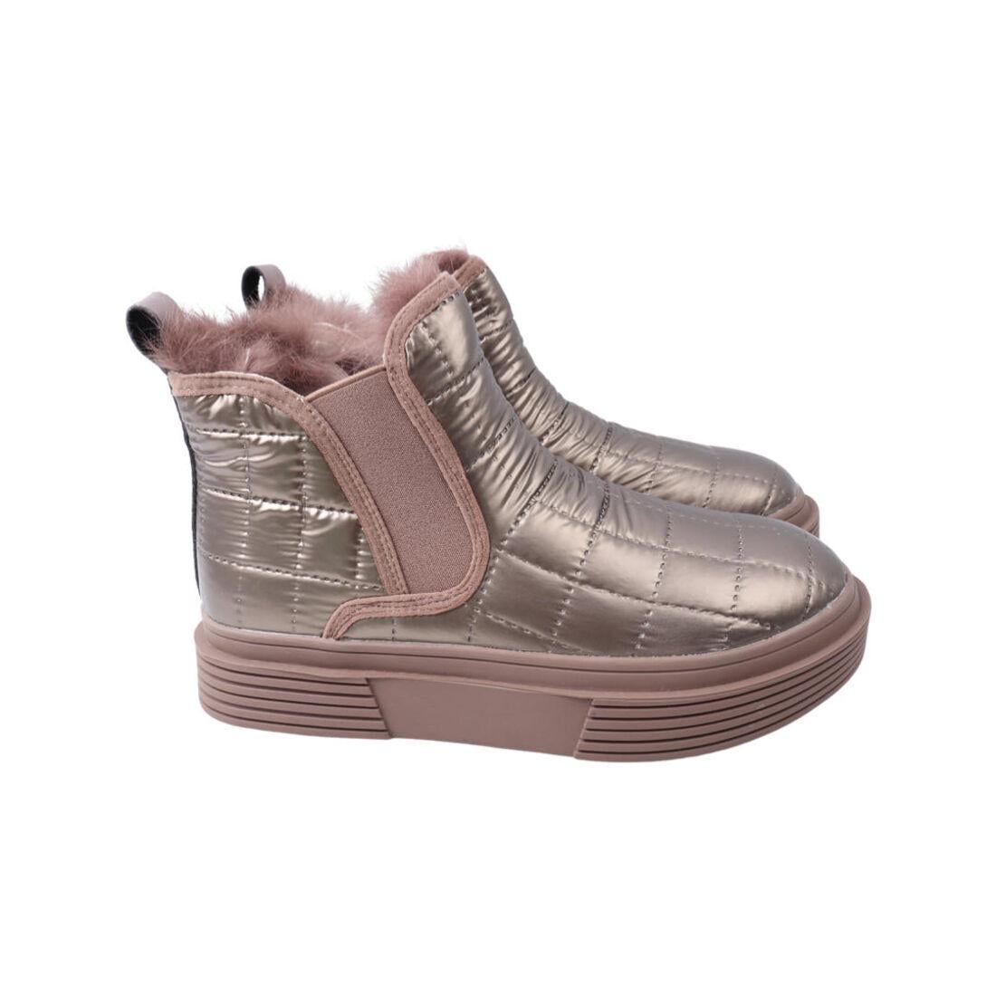 Ботинки женские Vikonty баллон р. 37 Бронзовый (325-22ZHC)