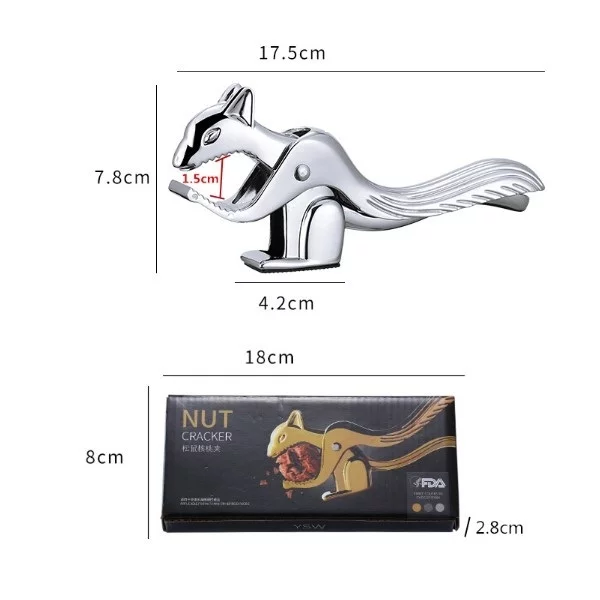 Орехокол у формі білочки (W00032) - фото 8 Орехокол у формі білочки (W00032) - фото 8