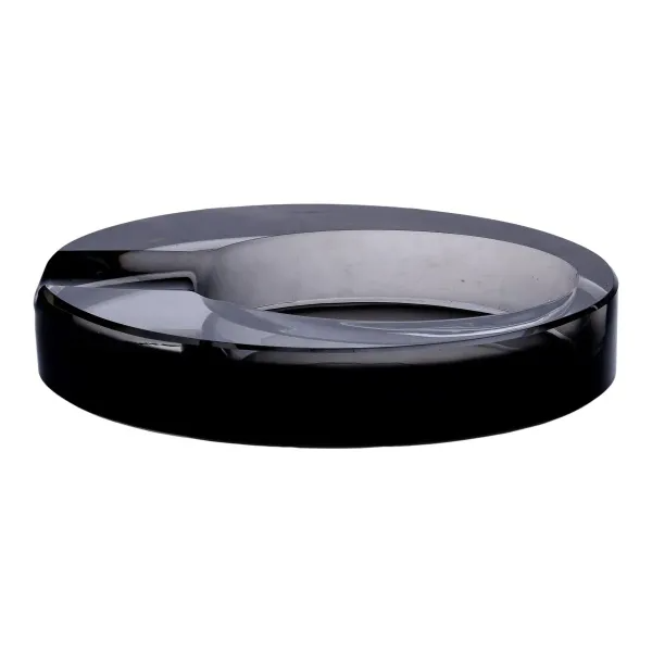 Попільничка скляна CIGARLOONG овальна Сірий - фото 3 Попільничка скляна CIGARLOONG овальна Сірий - фото 3