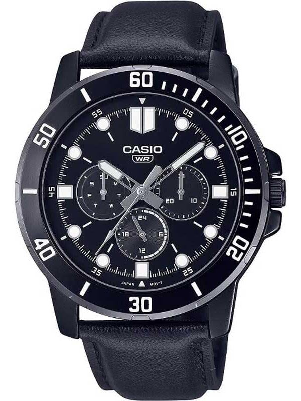 Наручний годинник чоловічий Casio MTP-VD300BL-1E (552077) Наручний годинник чоловічий Casio MTP-VD300BL-1E (552077)