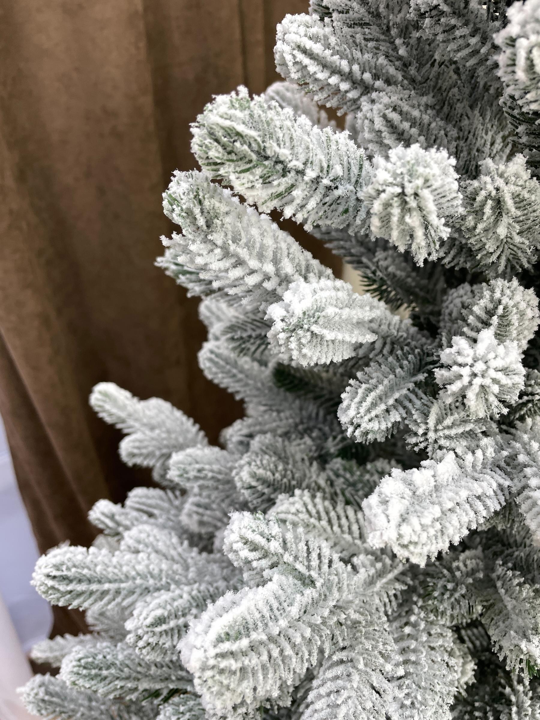 Искусственная елка литая Traditional заснеженная в горшке 90 см Зеленый (Н01024) - фото 7 Искусственная елка литая Traditional заснеженная в горшке 90 см Зеленый (Н01024) - фото 7