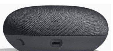 Портативная акустика Google Home Mini Charcoal