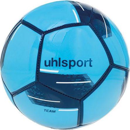 М'яч футбольний сувенірний Uhlsport Team Mini 1001727 02 0001 44 см Блакитний/Білий - фото 1