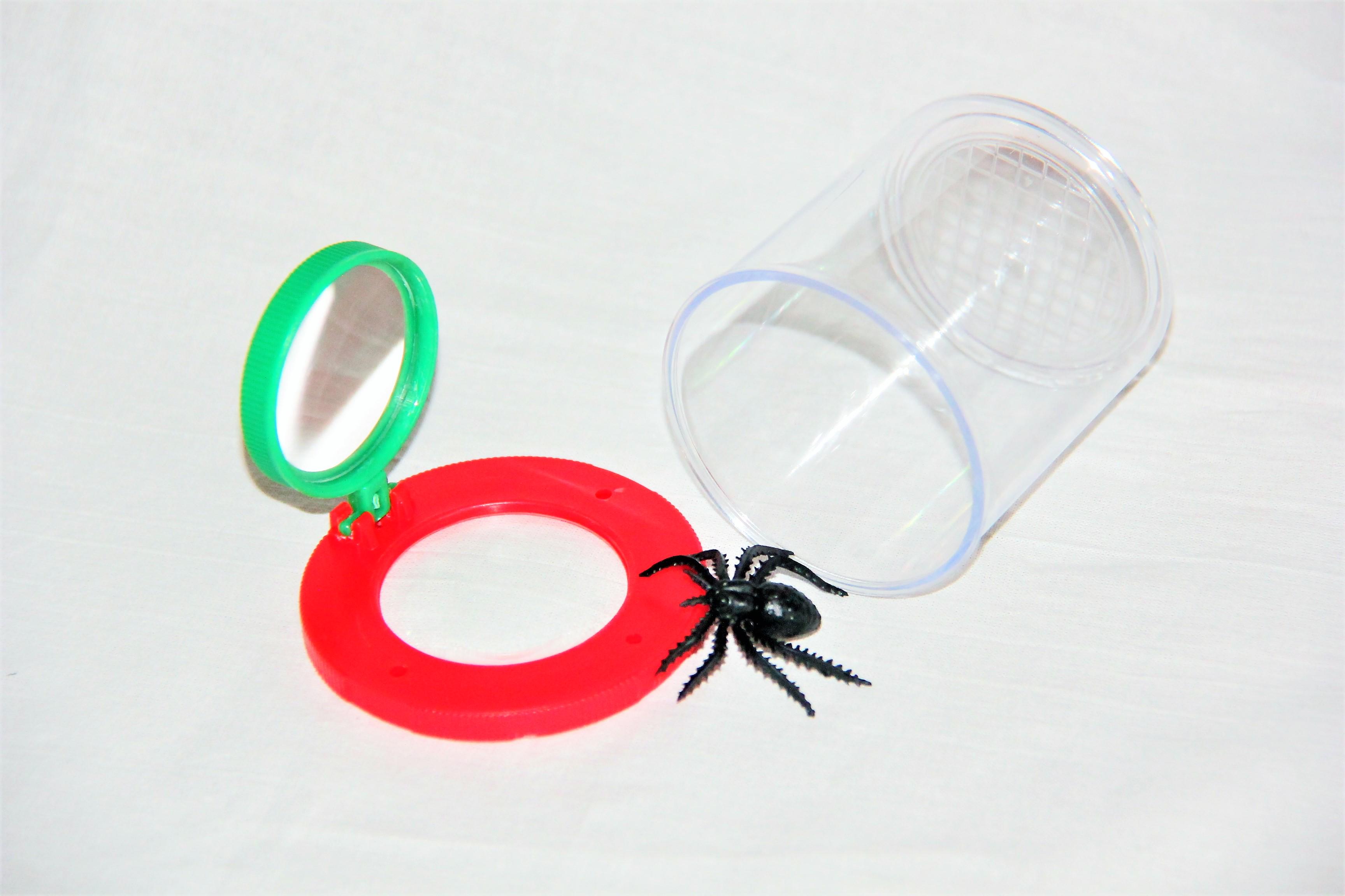 Банка-лупа зі збільшувальним склом Руді пластикова 11х5х5 см (Д683у) - фото 2 Банка-лупа зі збільшувальним склом Руді пластикова 11х5х5 см (Д683у) - фото 2