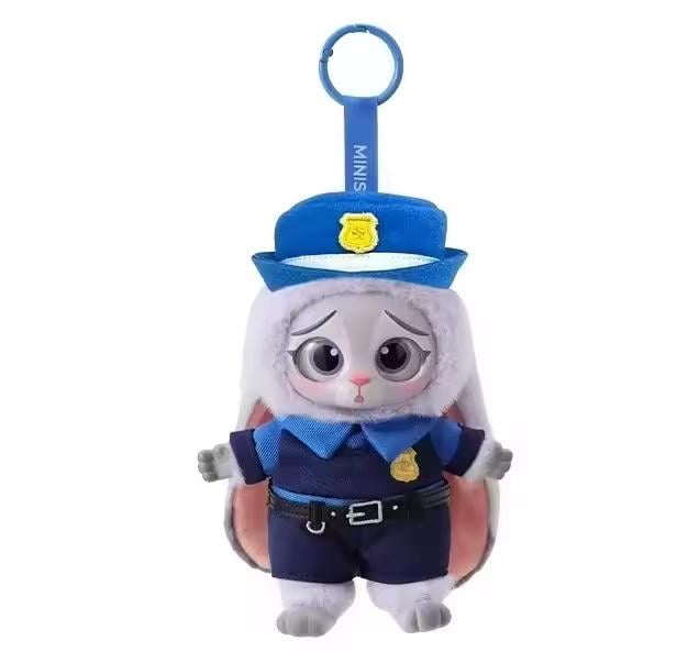 Мягкая игрушка-брелок Джуди Зайчиха Зоотрополис Zootopia 17 см