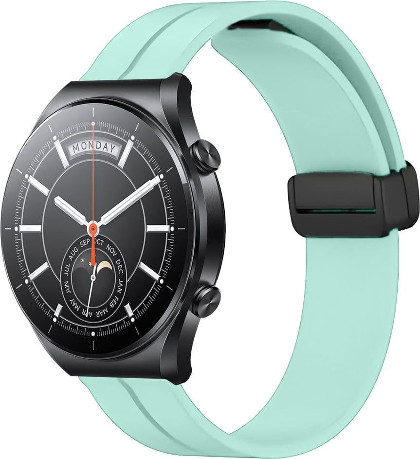 Ремешок силиконовый Rysta для Xiaomi Watch S1 Turquoise (41890-32)