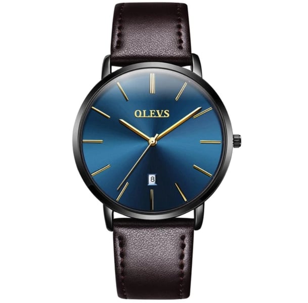 Часы наручные мужские Olevs America Black (1165)