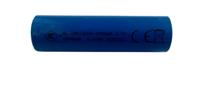 Аккумулятор Li-io 18650 1800 mAh с клеммным выступом (4034)