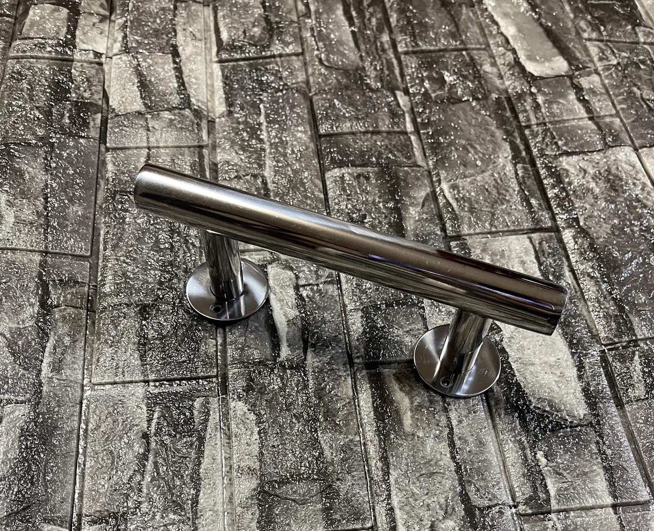 Поручень для ванной из нержавеющей стали прямой 20 см (23917002) - фото 4 Поручень для ванной из нержавеющей стали прямой 20 см (23917002) - фото 4