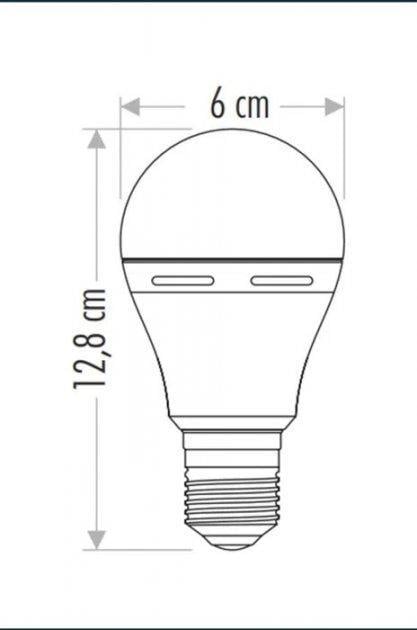 Лампа светодиодная автономная Cata CT-4229 LED E27 7W - фото 4