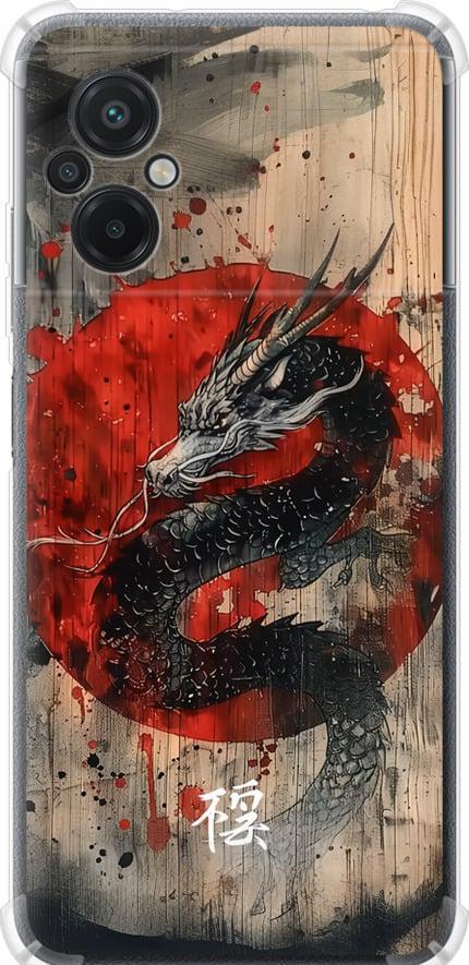 Чехол на Xiaomi Poco M5 Восточный дух (6100sp-2767-42517)
