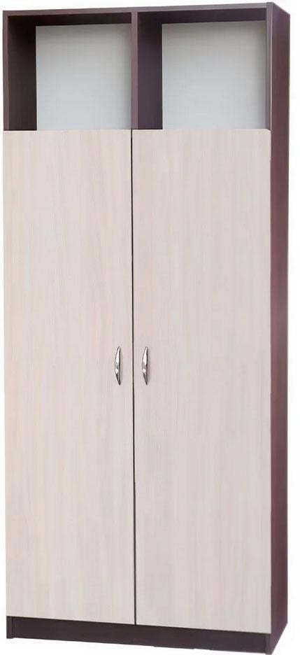 Шафа офісна МАКСІ-Меблі тип S 800х450 Венге магія/Дуб молочний (9227) Шафа офісна МАКСІ-Меблі тип S 800х450 Венге магія/Дуб молочний (9227)