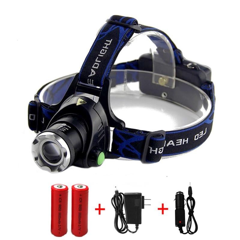 Фонарь налобный Bailong 6699 T6 - фото 2