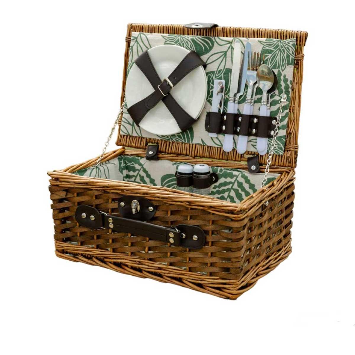 Корзина для пикника на 2 персоны 38x26x18 см