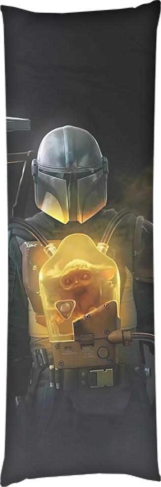 Подушка дакимакура The Mandalorian 2 40x100 см (13549198)