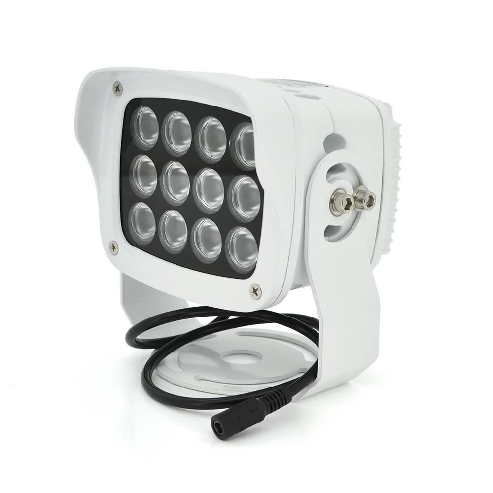 Прожектор GY-IR70012 12V 6W 12LED IP66 850Нм кут огляду 90° дальність до 150 м (26568)