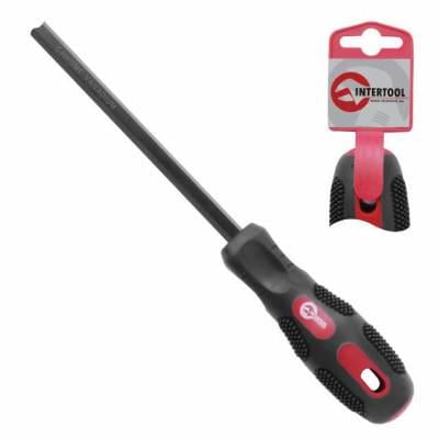 Отвертка шлицевая Intertool VT 3001 SL3x75 мм (VT-3001)