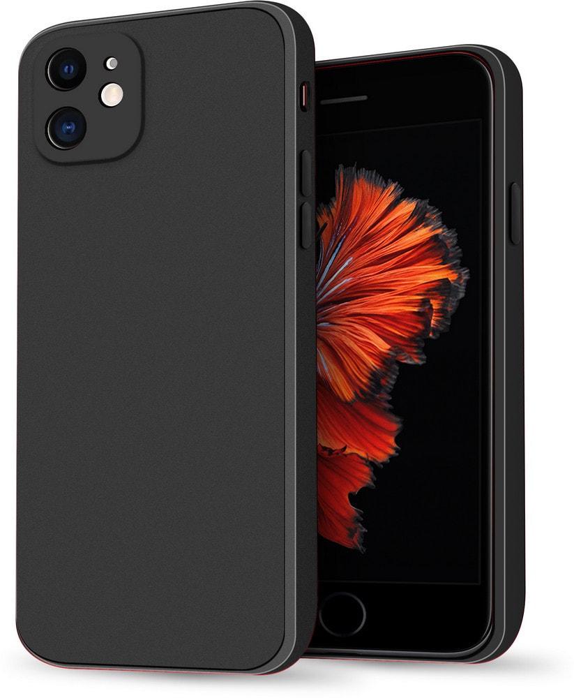 Силиконовый чехол HardCorner iPhone 11 (с микрофиброй) Black (35396-2B) Силиконовый чехол HardCorner iPhone 11 (с микрофиброй) Black (35396-2B)