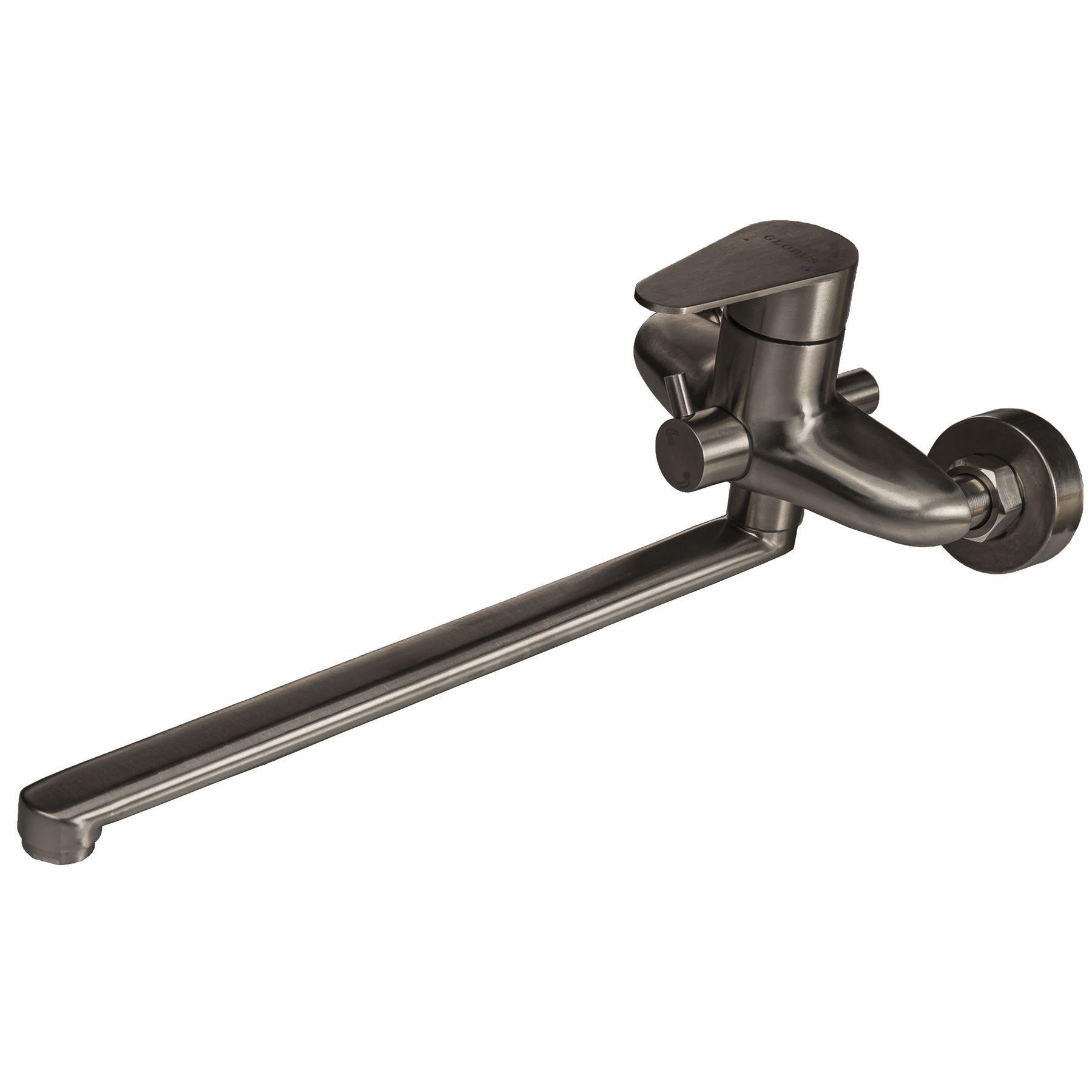 Смеситель для ванны Globus Lux MAIN SM-208 000018111 однорычажный Сатин (108044)