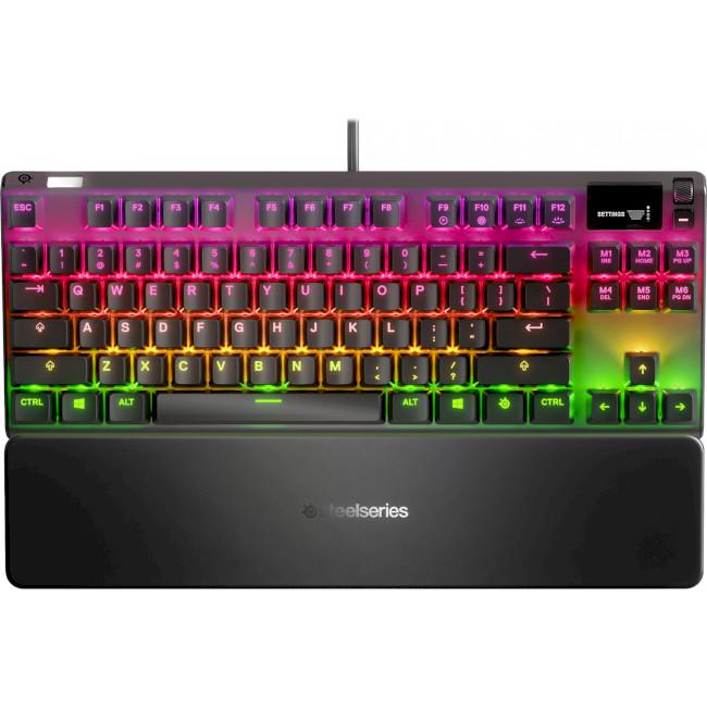 Клавиатура механическая SteelSeries Apex 7 TKL с RGВ-подсветкой проводная USB Черный (64646) - фото 2