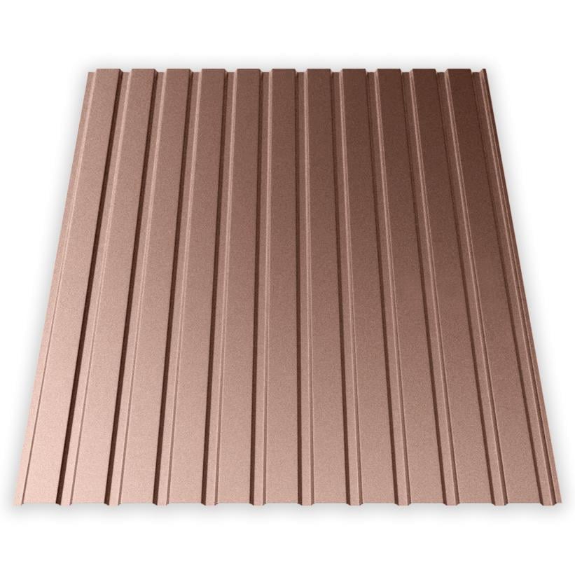 Профнастил AKM ПС-10 100 г/м2 0,45 мм 1200х1000 мм Ral 8017 Коричневый глянец (30297379) Профнастил AKM ПС-10 100 г/м2 0,45 мм 1200х1000 мм Ral 8017 Коричневый глянец (30297379)