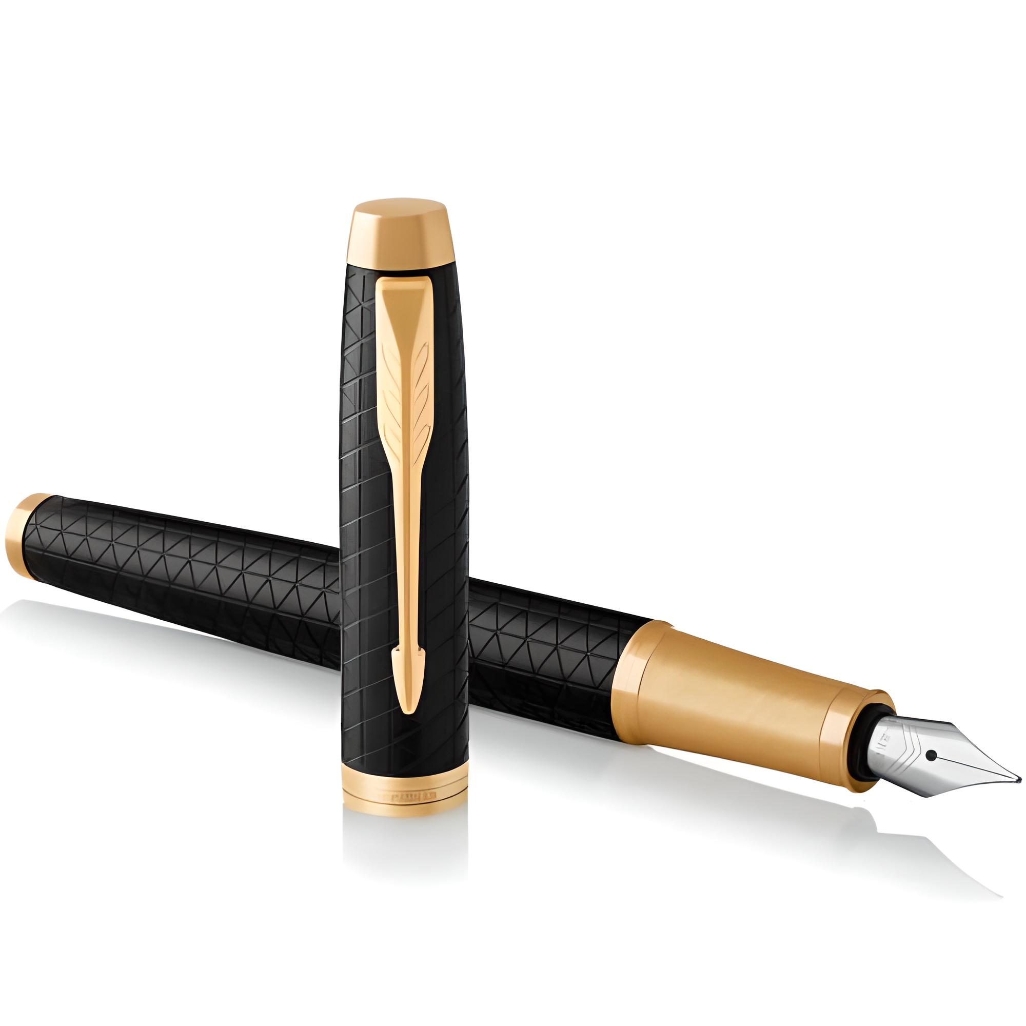 Ручка перьевая Parker IM 17 Premium Black GT FP F 24 011
