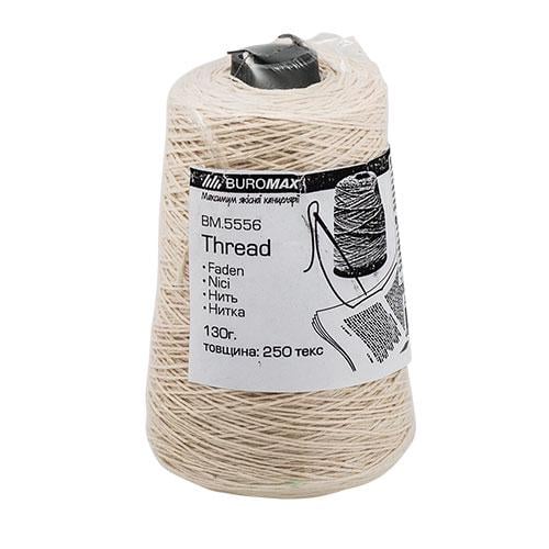 Нитка для прошивки документів бавовняна Buromax 520 м (BM.5556)