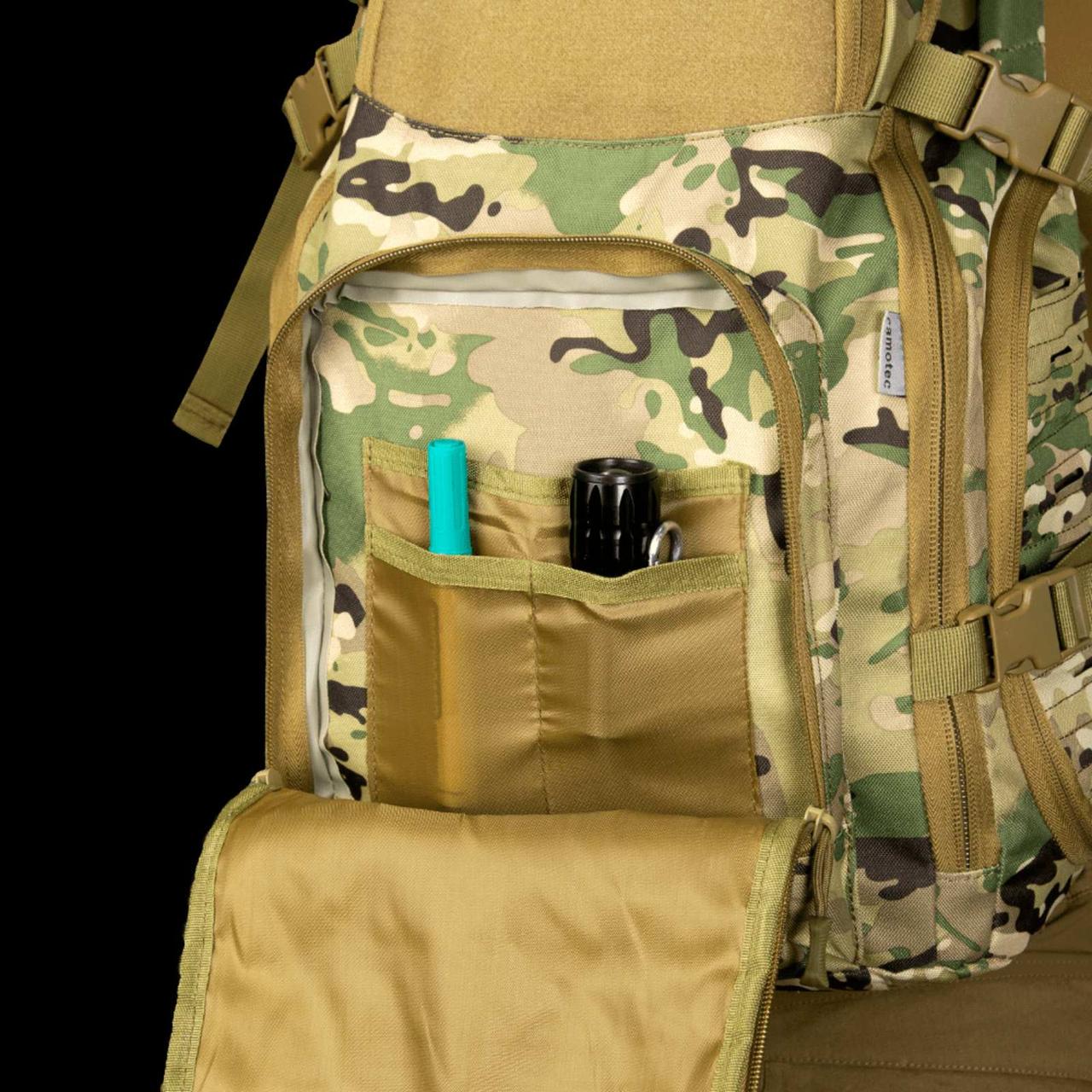 Рюкзак военный CamoTec Brisk LC с системой Molle 30 л Multicam (00058) - фото 5 Рюкзак военный CamoTec Brisk LC с системой Molle 30 л Multicam (00058) - фото 5