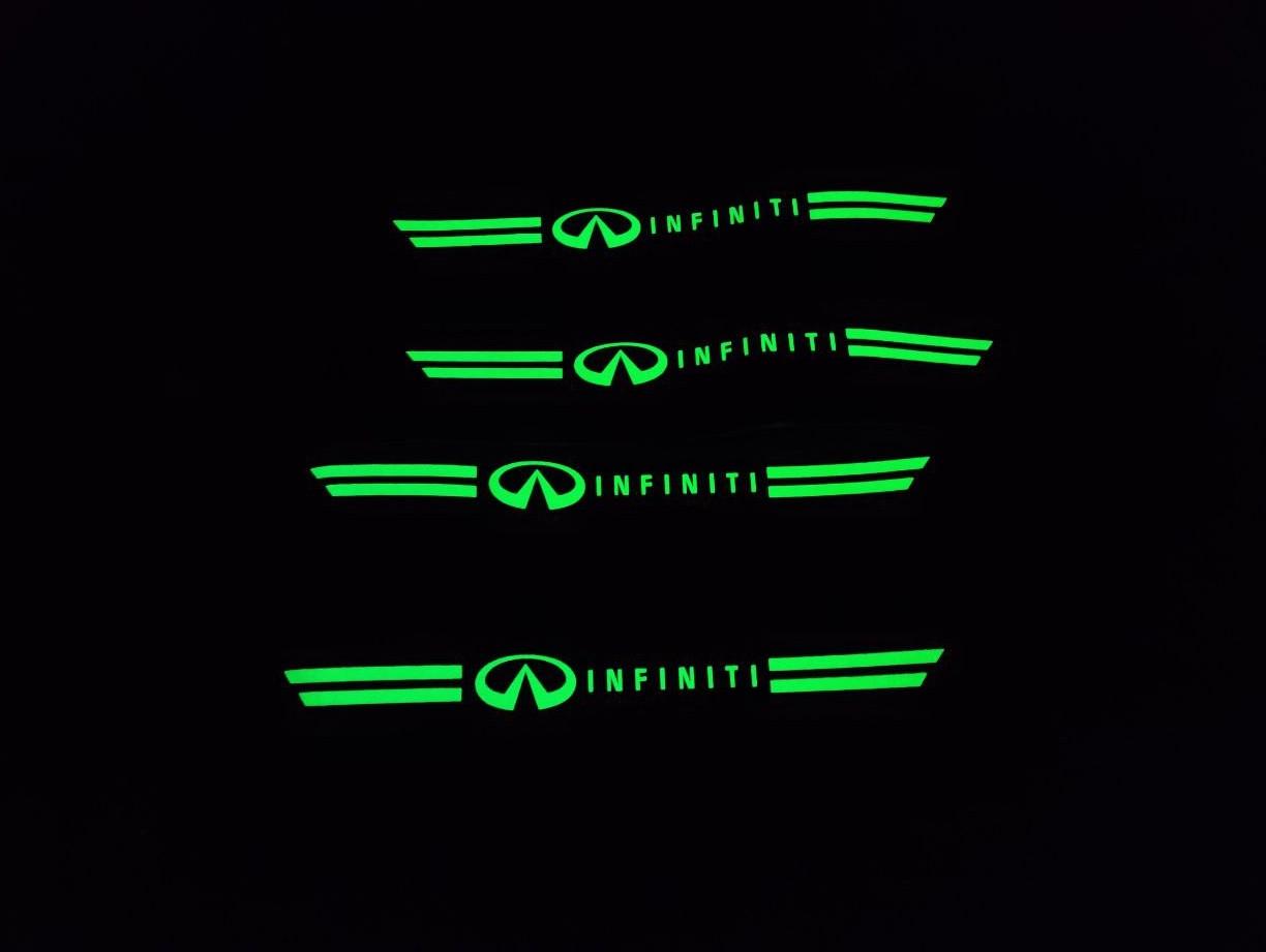 Пленка защитная накладка на пороги фосфорная для Infiniti 4 шт. Черный карбон (2019711501) - фото 2 Пленка защитная накладка на пороги фосфорная для Infiniti 4 шт. Черный карбон (2019711501) - фото 2