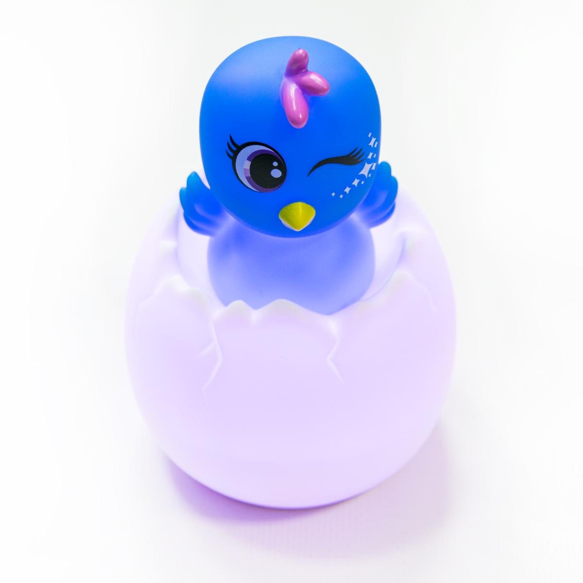 Детский светильник Egg Ball Animal World LED Птенец Синий (1008895-Other-9) - фото 1