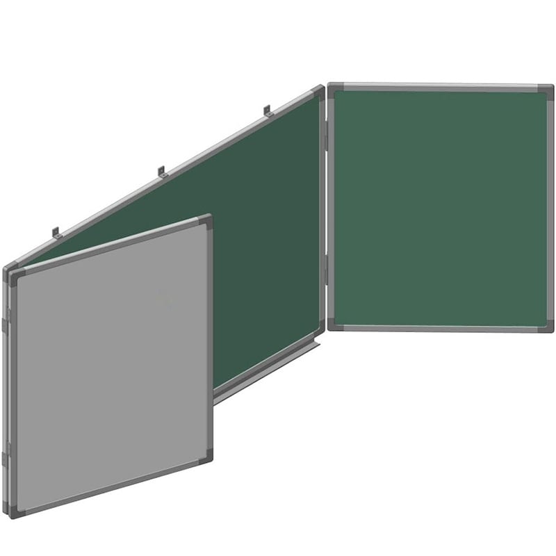 Доска комбинированная SECTOR КМ3010 мел-маркер 5 поверхностей 300x100 см (28690182) - фото 7