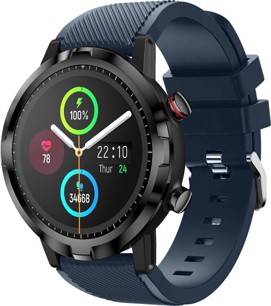 Ремешок Cross для Haylou Smart Watch RT LS05S Dark Blue (23284-5D)