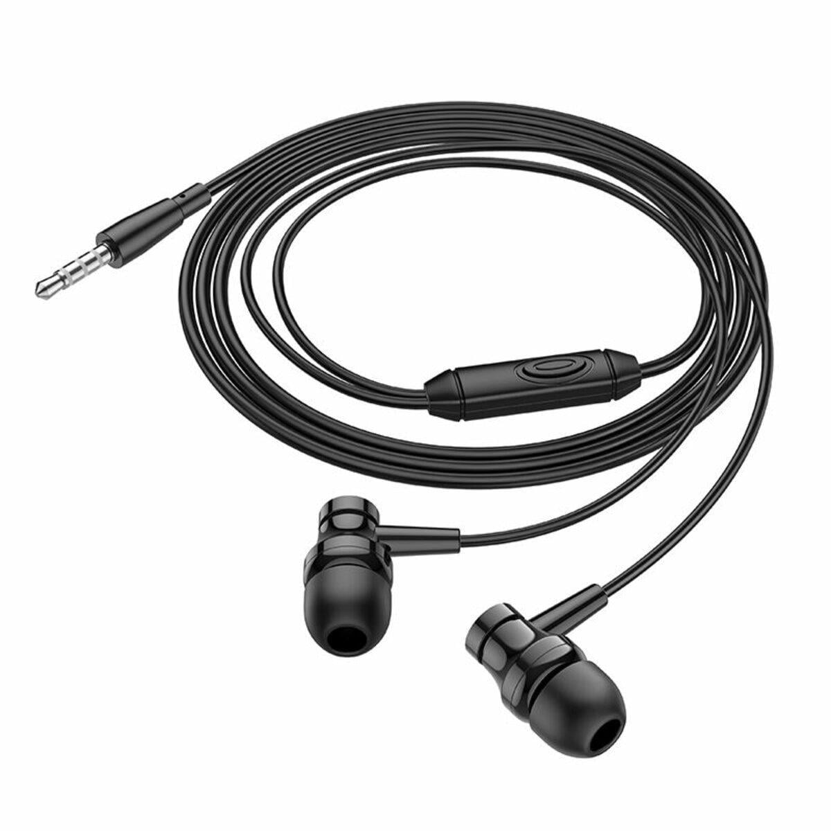 Наушники Borofone BM67 Talent mini-Jack 3,5 мм Black (BM67B)