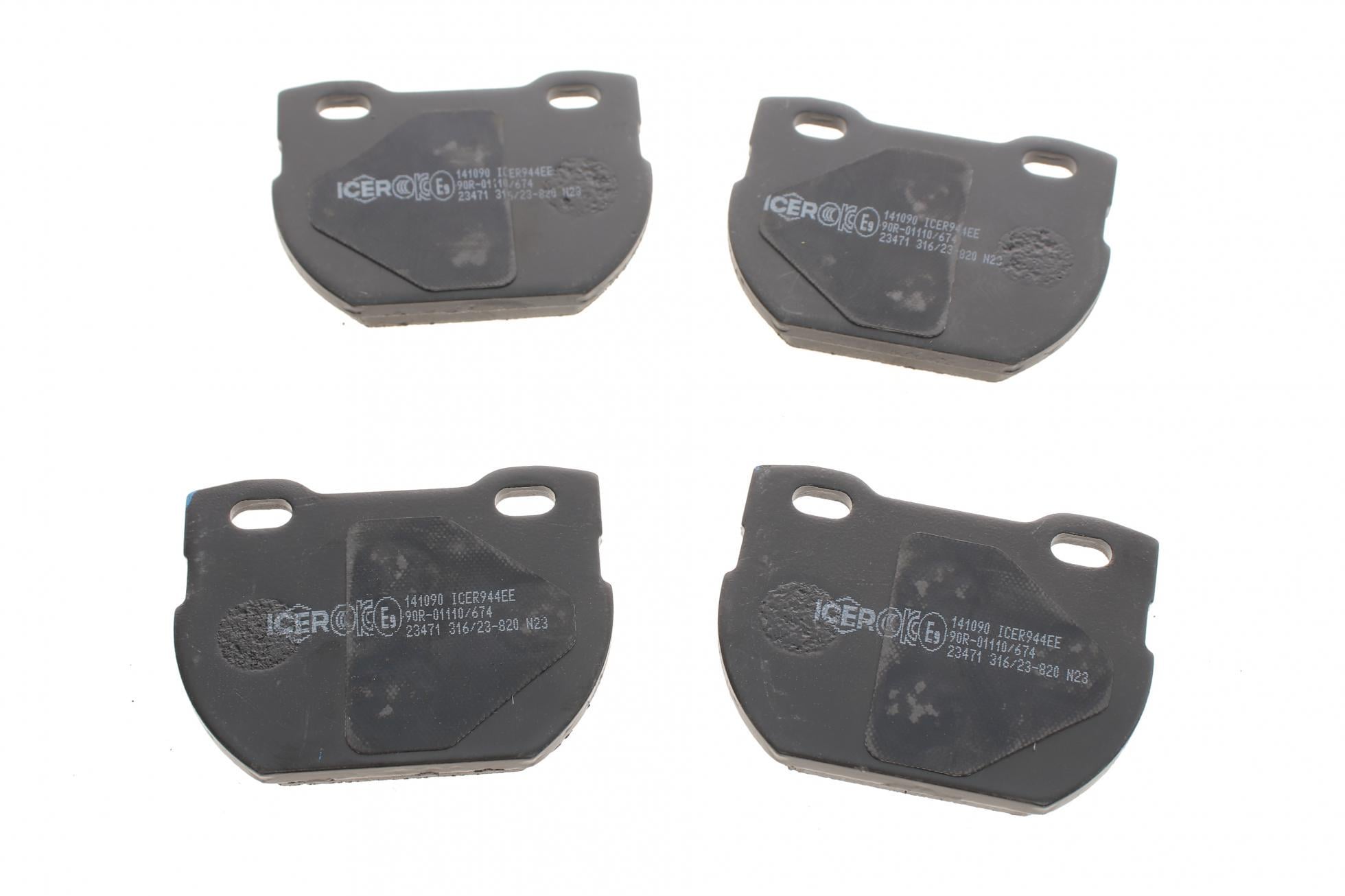 Колодки тормозные задние Land Rover Defender II/Dodge D200 90-16 141090 ICER