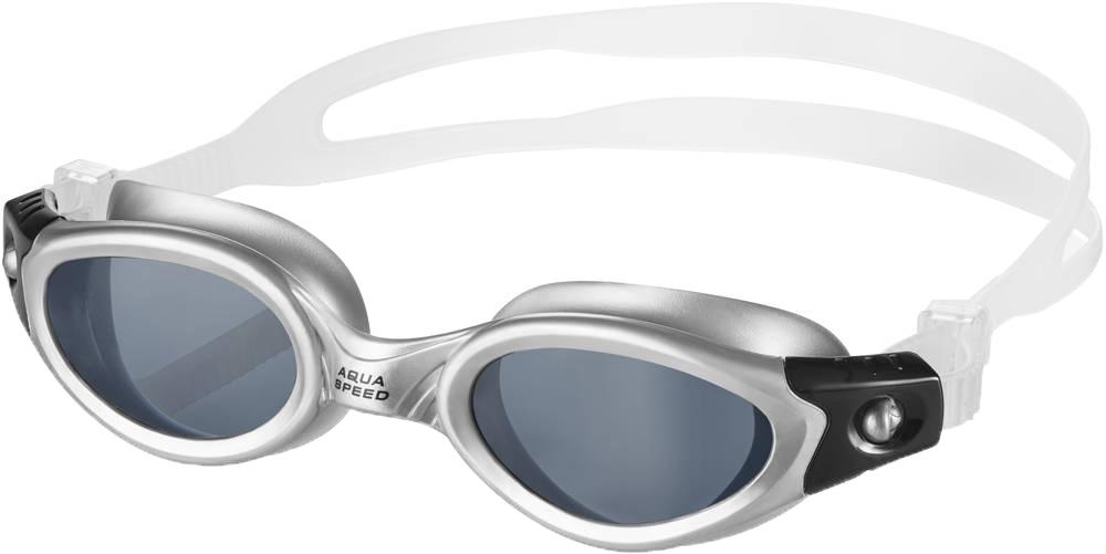 Очки для плавания Aquaspeed Pacific 3361 Серебристый/Прозрачный (5908217633613)
