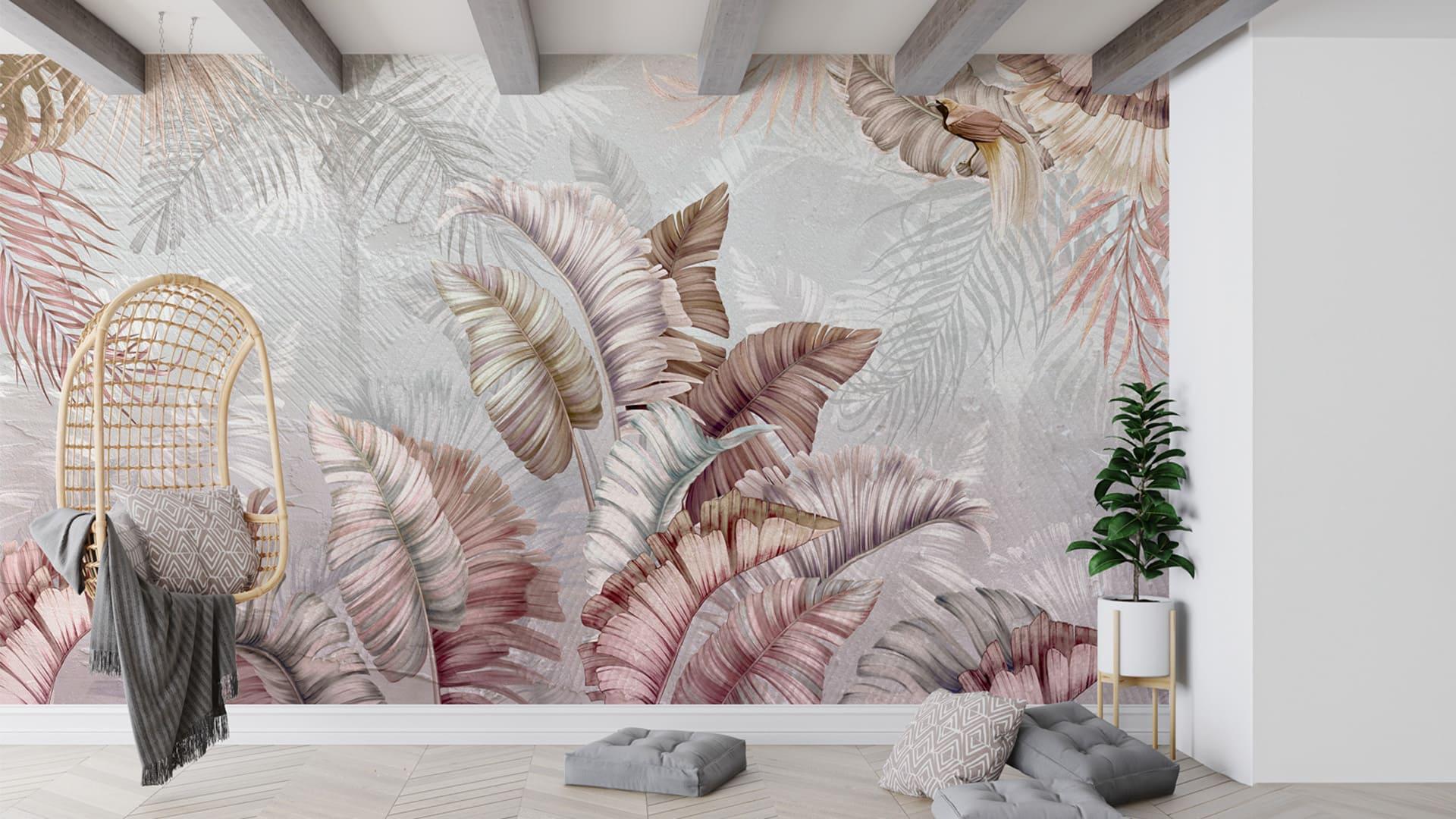 Фотообои флизелиновые Styleo Print-walls Ботаническая гармония 0801 300х250 см (Pw-0801/2)
