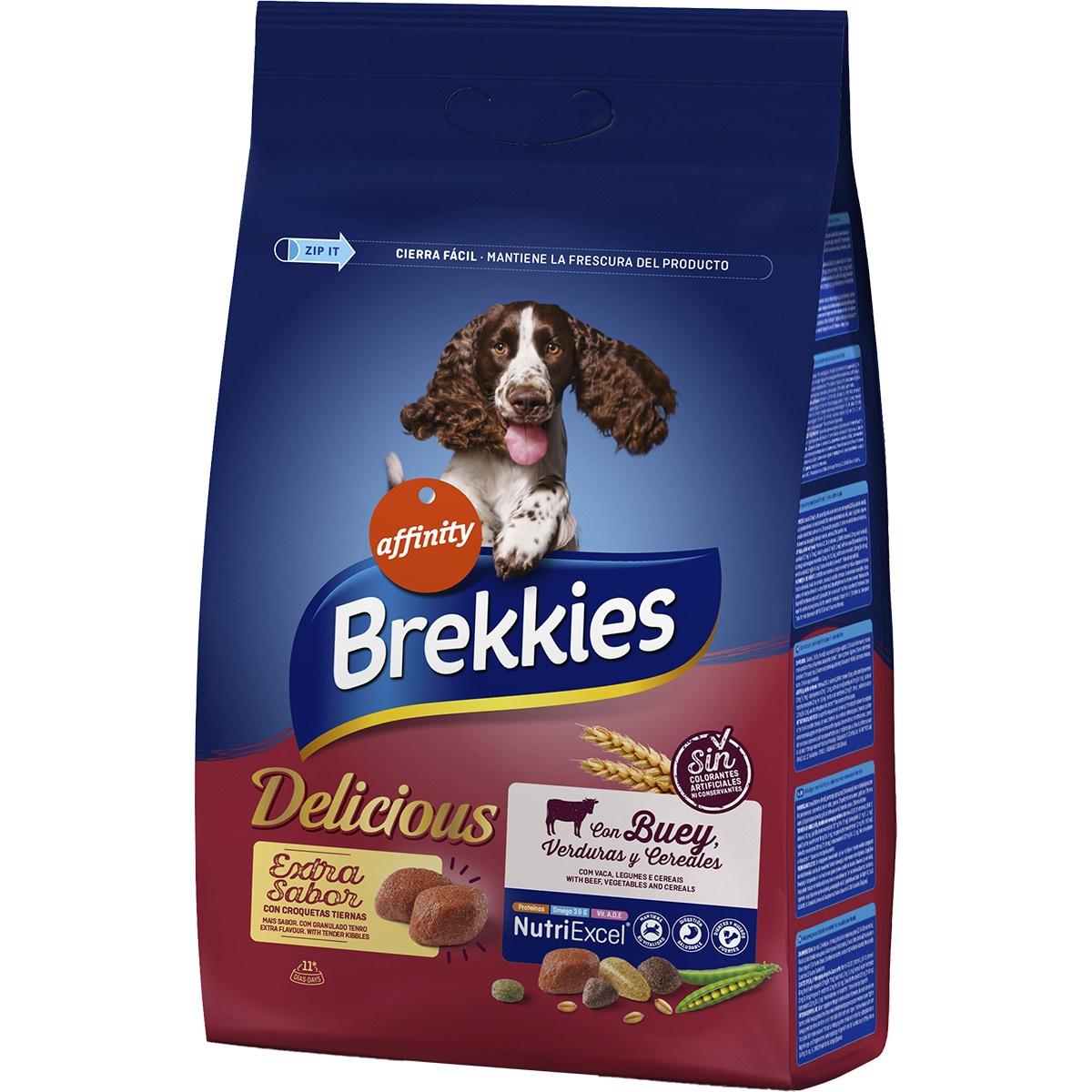 Корм сухой для собак Brekkies Dog Delice Meat 7,25 кг (928112)